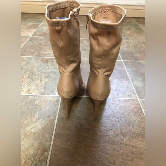 WOMENS HIGH HEEL STILETTO BOOTIES SIZE: 8.5 - Picture 8 of 11